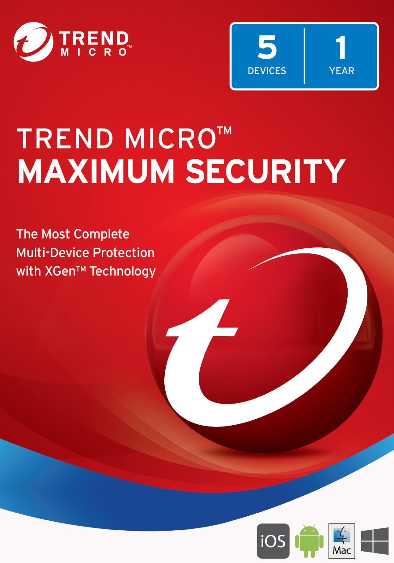Trend Micro Maximum Security Download For Mac